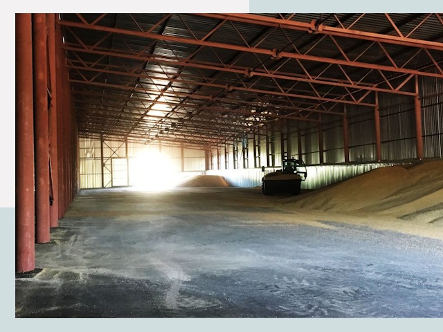 Строительство зернохранилищ в Первоуральске