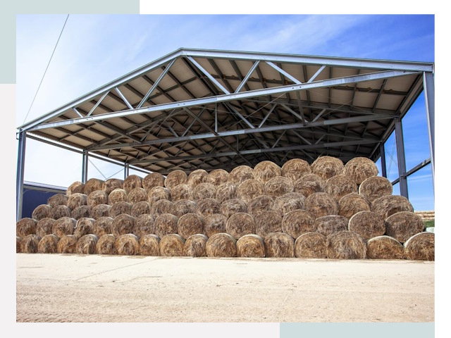 Строительство сенохранилищ в Первоуральск от 618 руб.