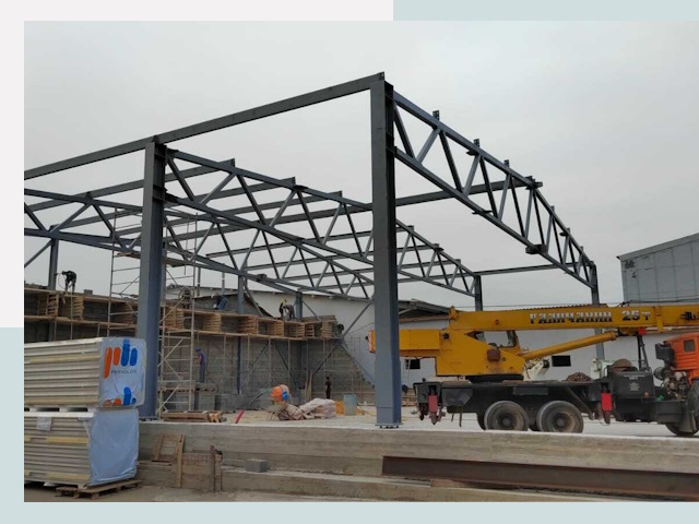 Строительство цехов в Первоуральске