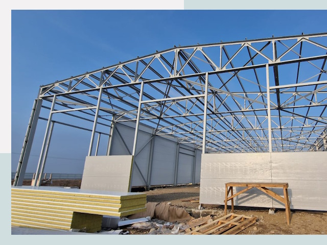 Утепленные ангары в Первоуральск от 618 руб. за м²