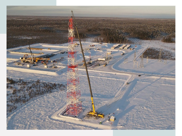 Мачты связи в Первоуральске