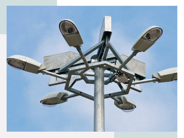 Монтаж осветительных мачт в Первоуральске