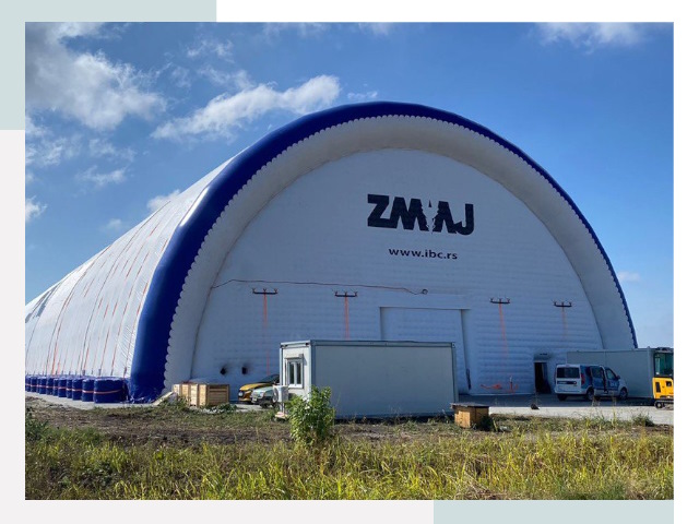 Брендирование ангаров в Первоуральске