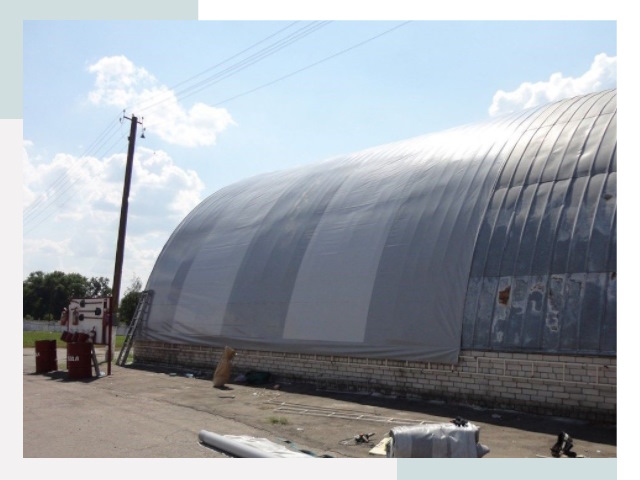 Ремонт ангаров в Первоуральске