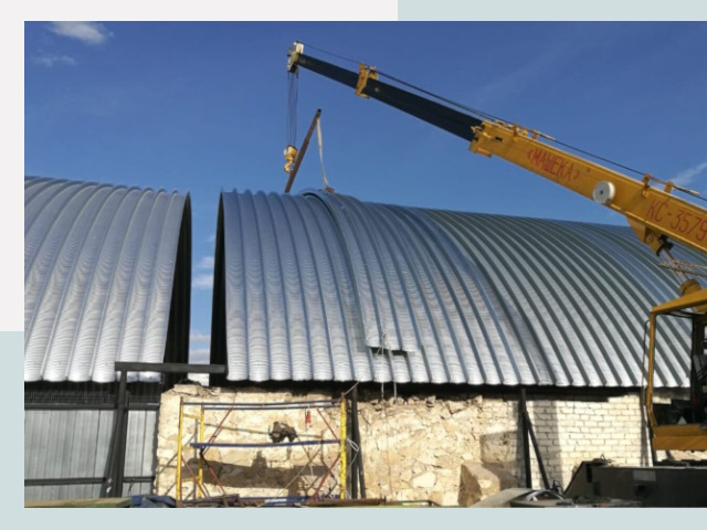 Реконструкция ангаров в Первоуральске от 618 руб.