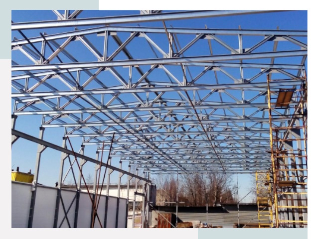 Металлокаркасы для складов в Первоуральске